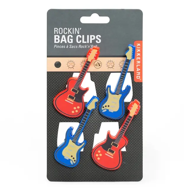 Futterklammern Rockin' Guitars - 4er-Set