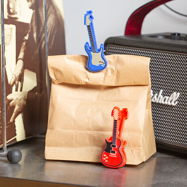 Futterklammern Rockin' Guitars - 4er-Set