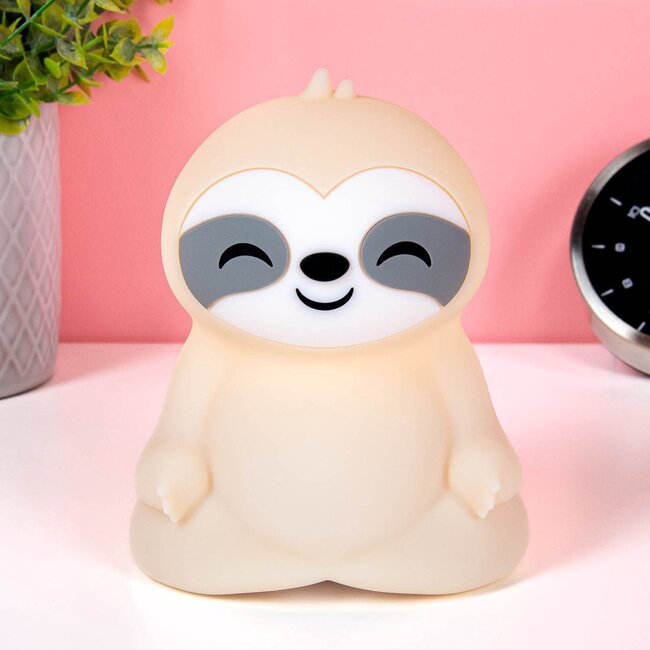 Winkee - Veilleuse Paresseux - rechargeable - commande tactile - couleurs changeantes