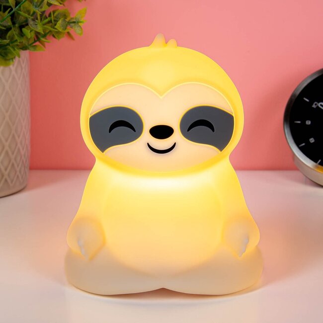 Winkee - Veilleuse Paresseux - rechargeable - commande tactile - couleurs changeantes