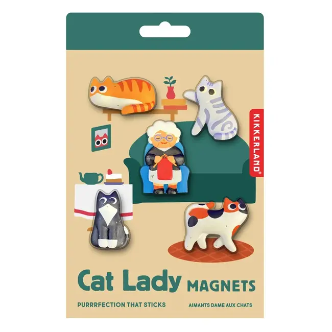 Kikkerland - Magnete Cat Lady