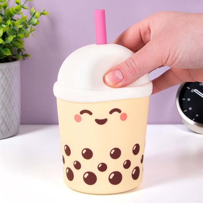 Gift Republic - Bubble Tea Table Lamp - USB Rechargeable - soft touch - colour changing