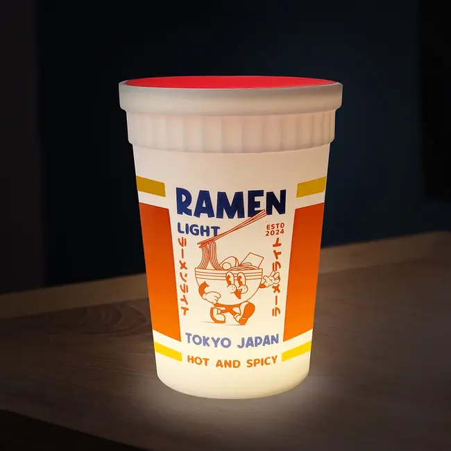 Gift Republic - Tafellamp Ramen Noedels - USB oplaadbaar - soft touch