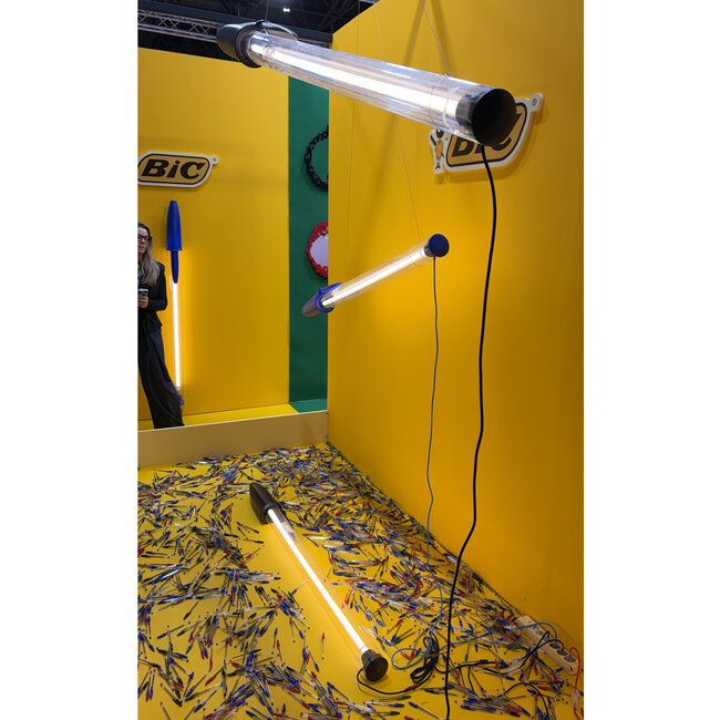 Seletti - BIC Lamp - blauw - kan staan of hangen