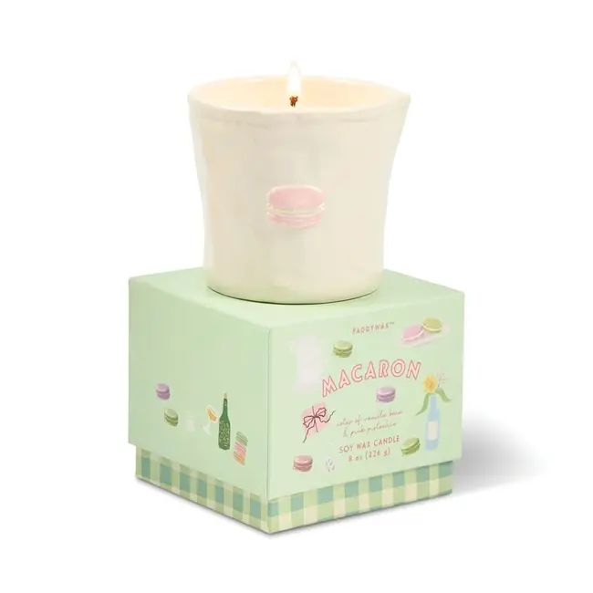 Paddywax Bougie Parfumée Bistro Macaron
