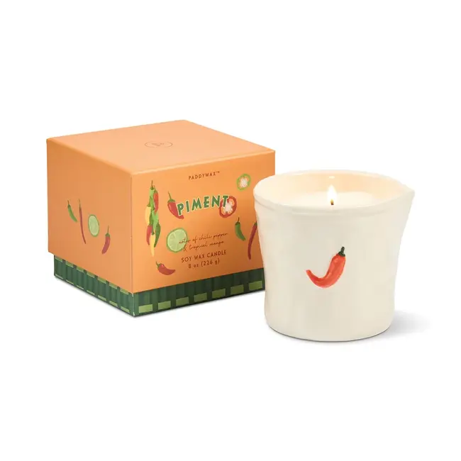 Paddywax - Geurkaars Bistro Piment - keramiek 227 gr.