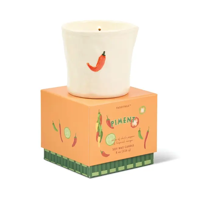 Paddywax - Scented Candle Bistro Piment - ceramic 227 g.