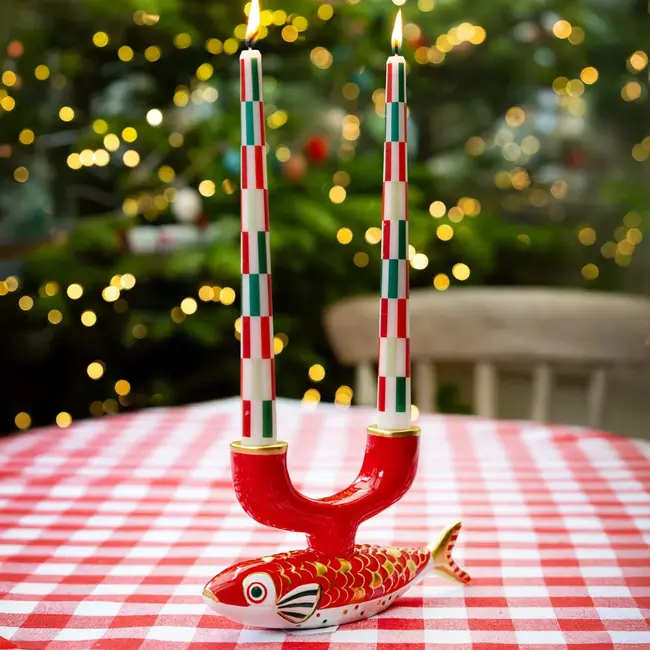 Talking Tables – Kerzenhalter - Kerzenständer Koi-Fisch