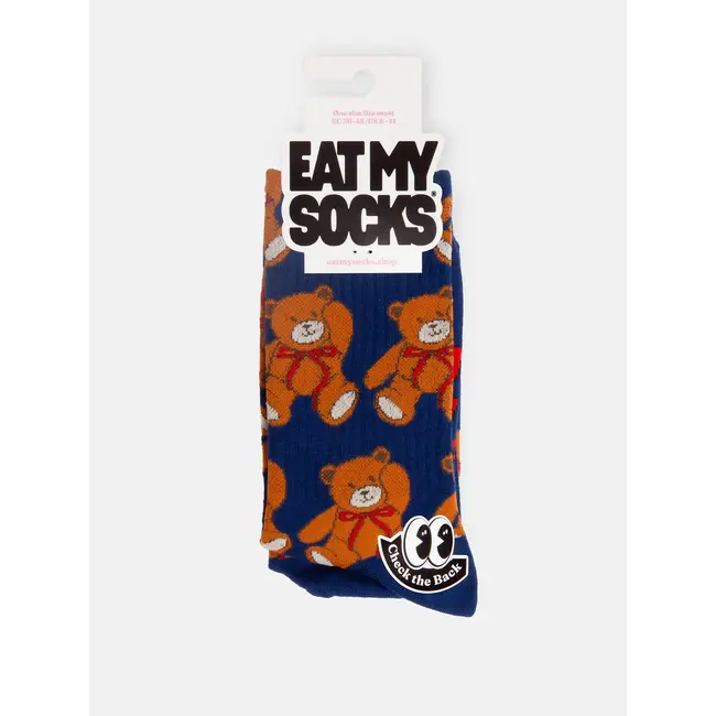 Eat My Socks Socks Teddy Bear