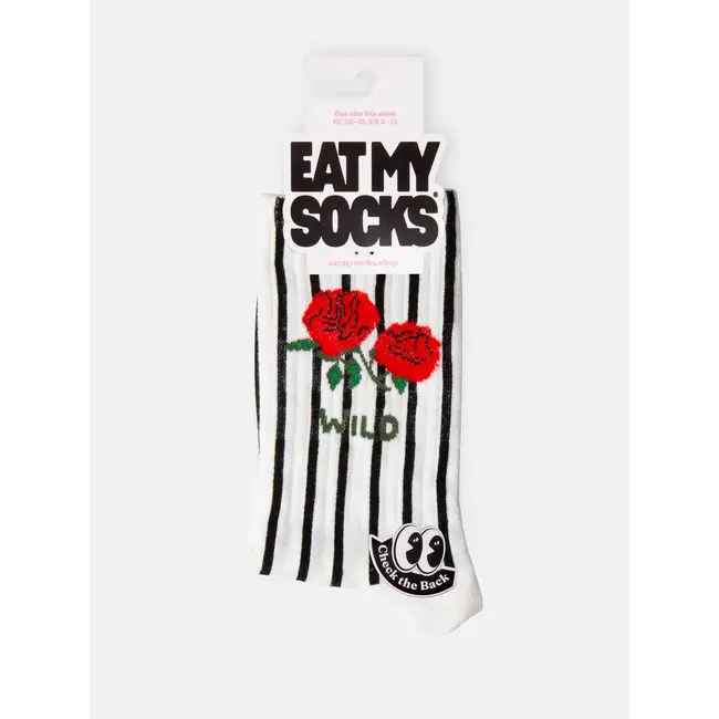 Eat My Socks Sokken Wild Roses