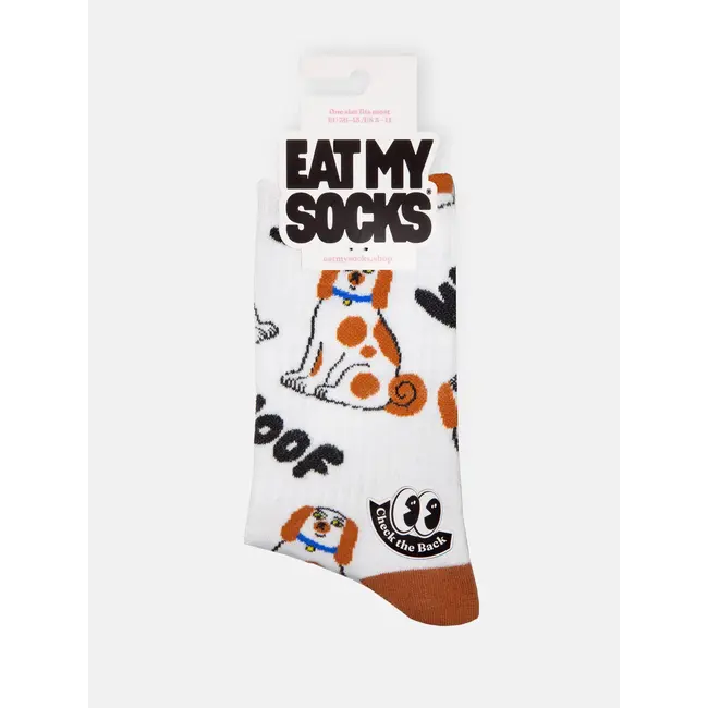Eat My Socks - Sokken Woof Dogs