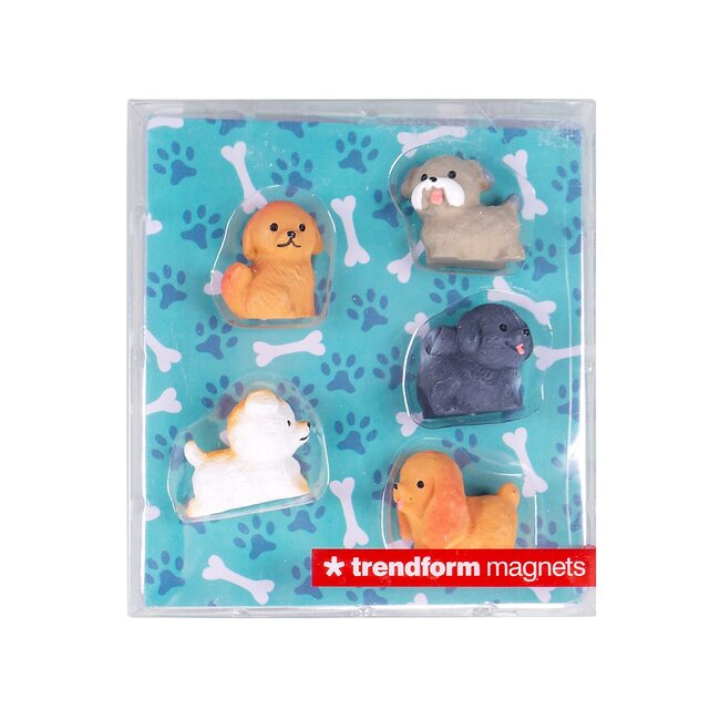 Trendform - Aimants Puppy - lot de 5