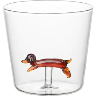 i-total Glas met Teckel
