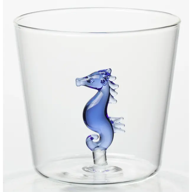i-total Glass with Seahorse