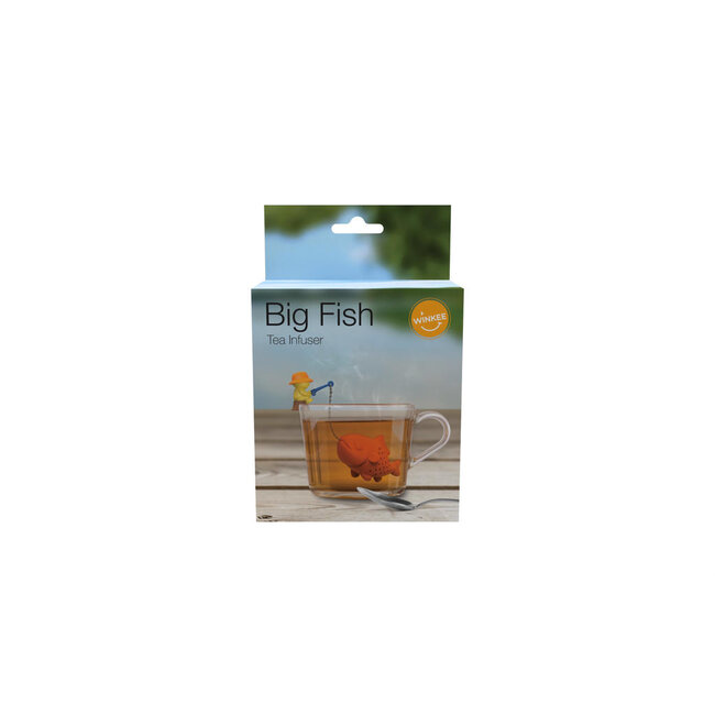 Winkee - Thee-infuser Big Fish - Theehouder Grote Vette Vis