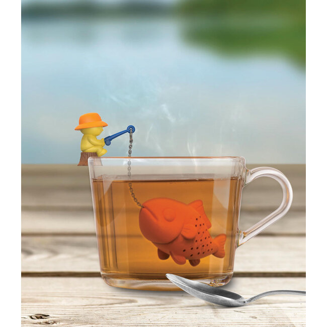 Winkee - Thee-infuser Big Fish - Theehouder Grote Vette Vis
