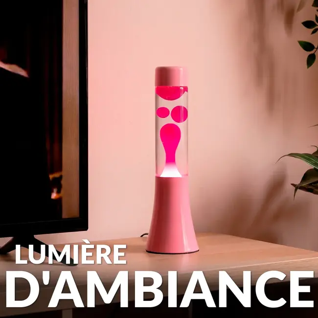 Fisura - Mini-Lavalampe Pink - rosa