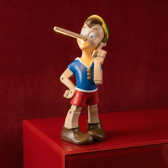 Seletti - Lamp The Liar - inspired by Pinocchio - rechargeable