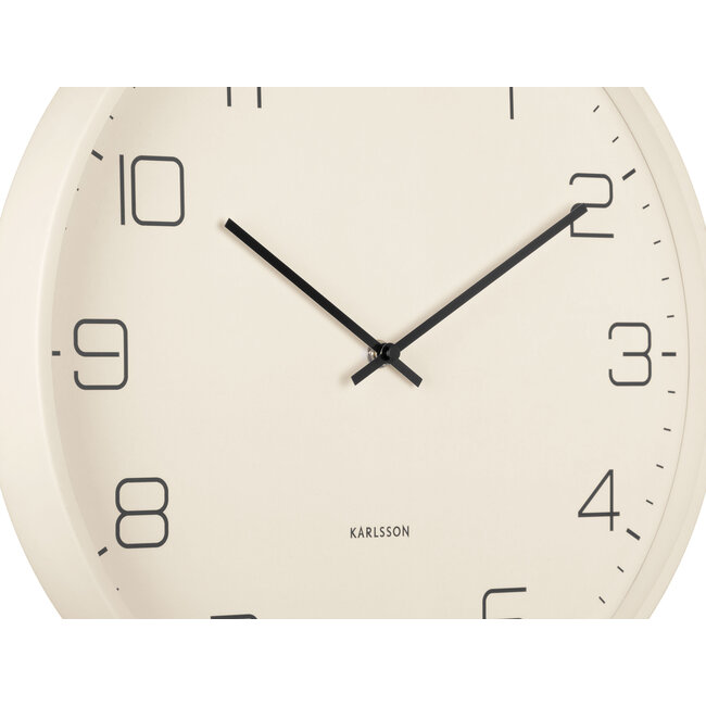 Karlsson - Wall Clock Lofty - off white