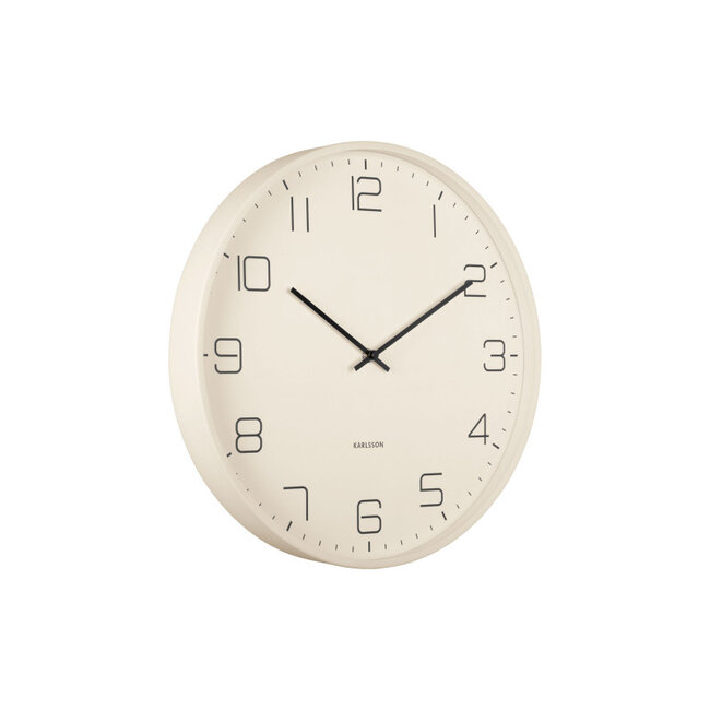 Karlsson Wall Clock Lofty - off white