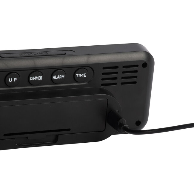 Karlsson - Wecker Roanne LED - cremeweiß - USB