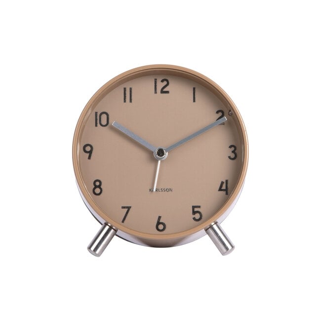 Karlsson - Alarm Clock Cadiz Elan - mocha brown