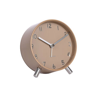 Karlsson Alarm Clock Cadiz Elan - mocha brown
