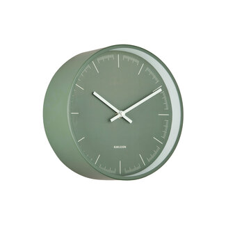 Karlsson Wall Clock Odense Deep - jungle green