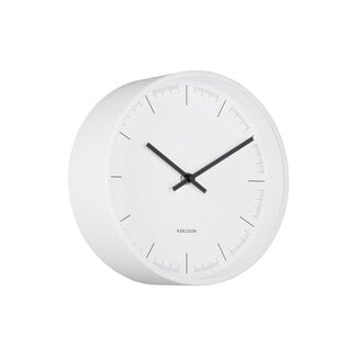 Karlsson Horloge Murale Odense Deep - blanc