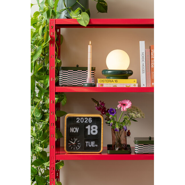 Leitmotiv - Lampe de Table Catania Ring - vert foncé