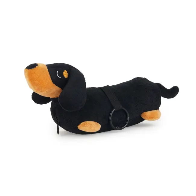 Balvi - Draagtas & Bag Charm Teckel - opvouwbare boodschappentas