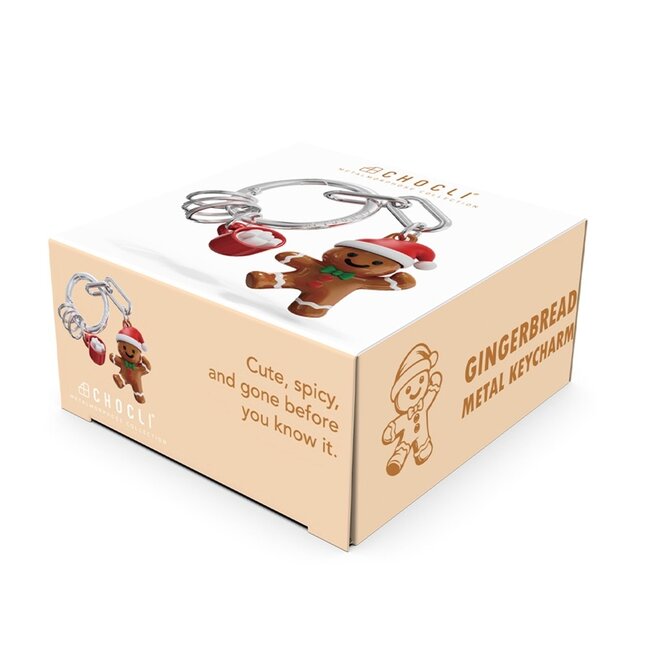 Metalmorphose - Schlüsselanhänger Gingerbread Man - Lebkuchenmännchen