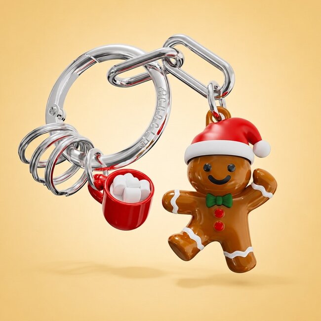 Metalmorphose - Sleutelhanger Gingerbread Man