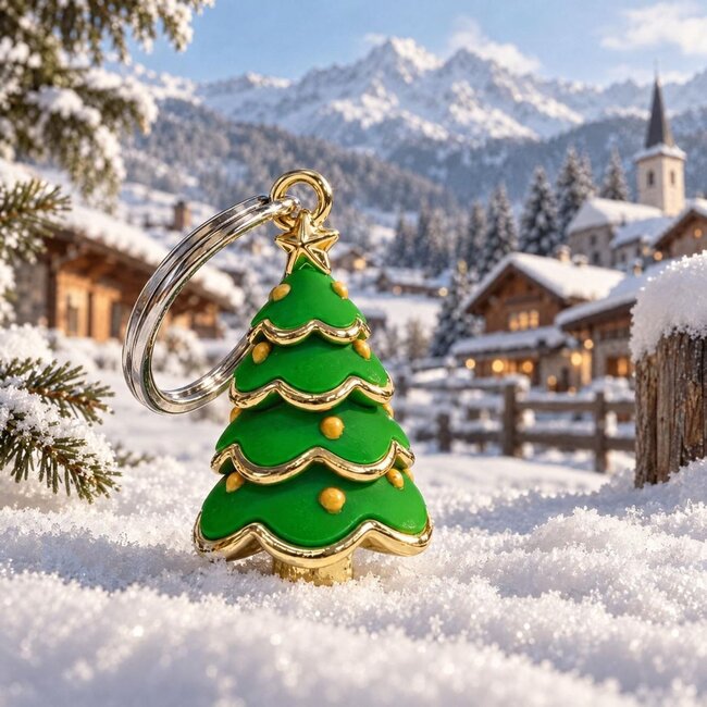 Metalmorphose - Schlüsselanhänger Weihnachtsbaum