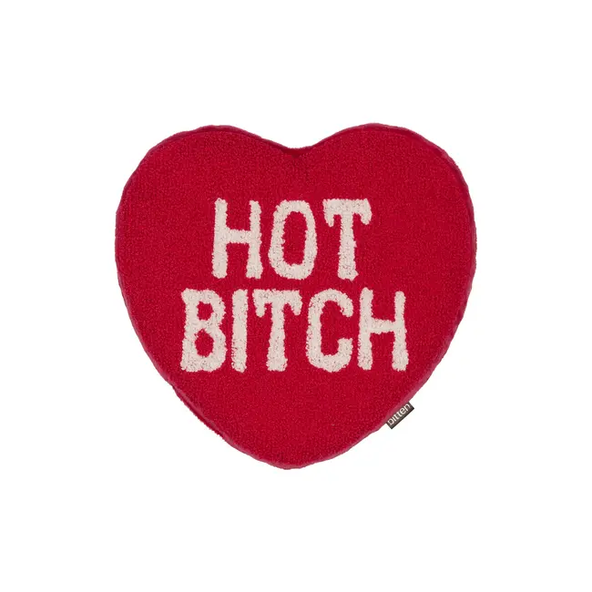 Bitten Warming Pillow Hot Bitch Heart