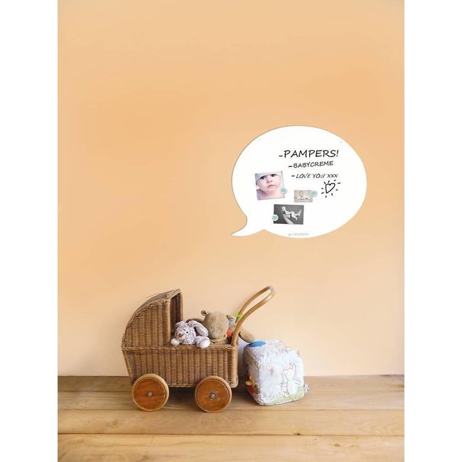 Wonderwall - Tableau Magnétique / Whiteboard Bulle de Texte (large)