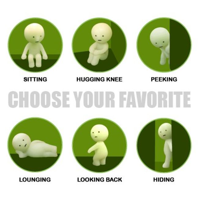 Smiski Glow in The Dark (series 1)