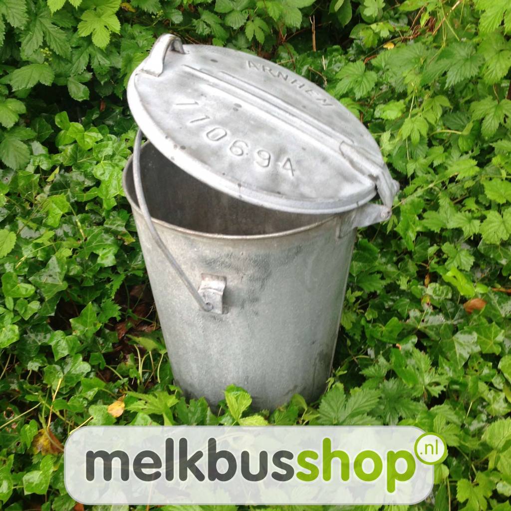 heet Ga trouwen jongen Zinken Vuilnisemmer 70L. - melkbusshop.nl