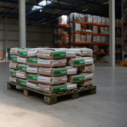 Energy pellet premium DINplus gecerticifeerde A kwaliteit houtpellets 495kg - halve pallet Energy pellet premium DINplus gecerticifeerde A kwaliteit houtpellets 495kg - halve pallet