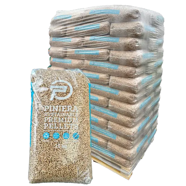 Piniera ENplus A1 gecerticifeerde A kwaliteit houtpellets 1170kg -XL pallet Piniera ENplus A1 gecerticifeerde A kwaliteit houtpellets 1170kg -XL pallet
