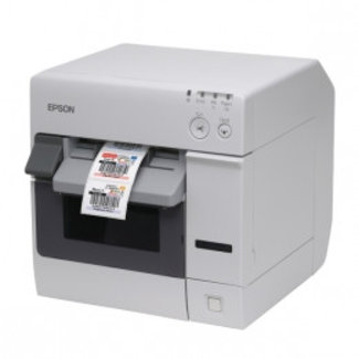 Epson Epson ColorWorks C3400, cutter, Ethernet, NiceLabel, wit