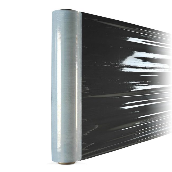 Euro-Label  1 rol stretchfolie met gladde buitenzijde (50cm x 300meter x 17µ)
