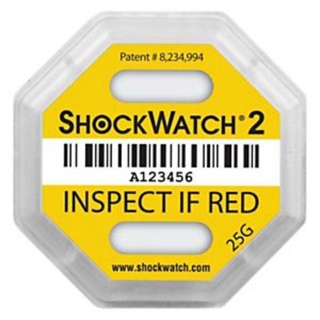 Euro-Label  Nieuw! Schokindicatoren voor verzendingen (10 stuks)