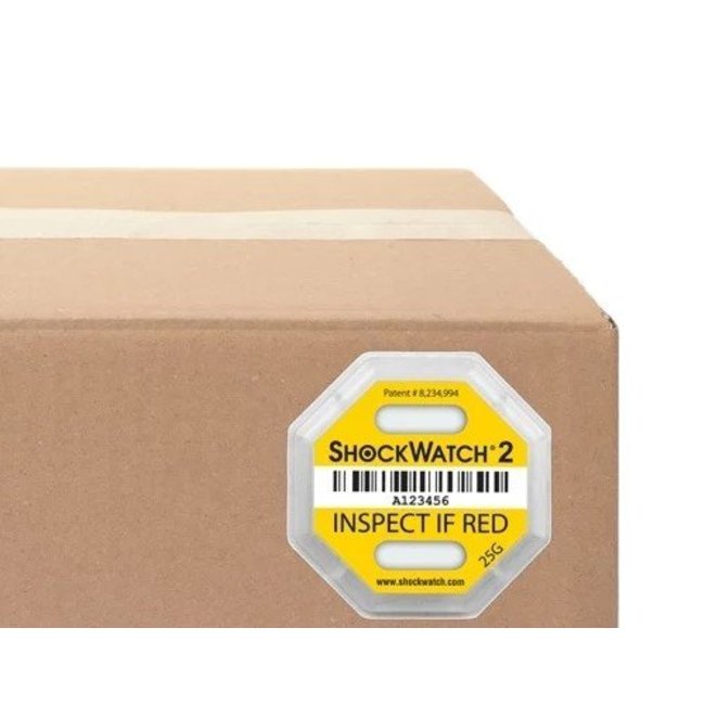 Euro-Label  Schokindicatoren voor verzendingen (10 stuks)