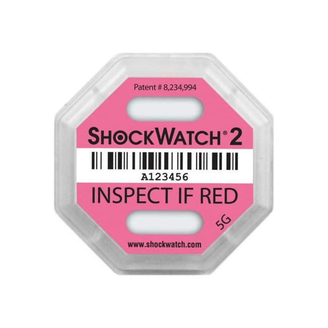 Euro-Label  Schokindicatoren voor verzendingen (10 stuks)