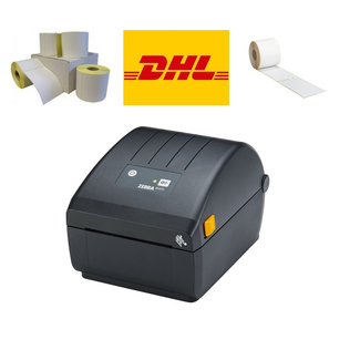 Zebra DHL Starterspakket - labelprinter + 1.200 DHL labels