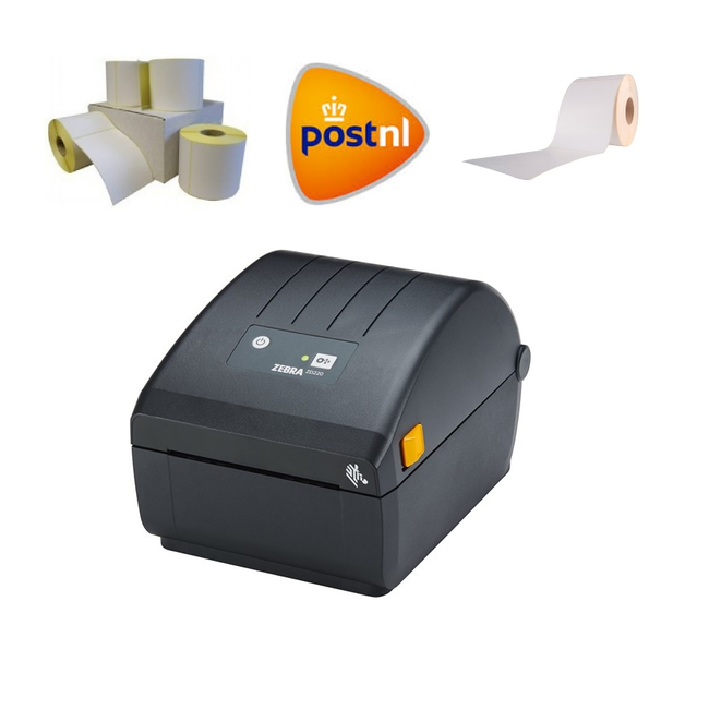 Zebra PostNL Starterspakket | Zebra ZD220D Labelprinter + 1.200 PostNL labels