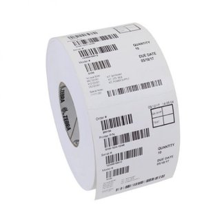 Zebra 12 rollen Z-Select 2000D Thermische kaartjes - 57x35mm - 967 per rol