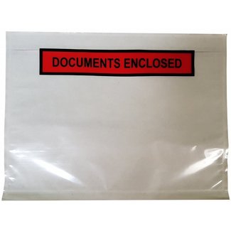 Euro-Label Envelop Paklijst C-5 225 x 165 mm  bedrukt