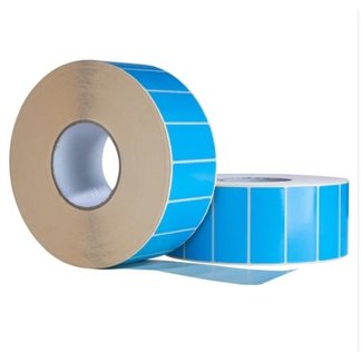 Zebra Z-perform 1000D label blauw (3006308 T) 70 x 32 mm, 4500 etiketten per rol, 76 mm kern Zebra Z-perform 1000D label blauw (3006308 T) 70 x 32 mm, 4500 etiketten per rol, 76 mm kern
